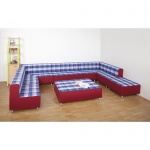Entspannungs-Elemente-Sparset - pur, 2 Hocker, 2 Bänke, 2 Eckelemente, 